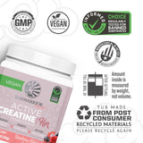 Sunwarrior Creatine for Her 400g scoop in cold water