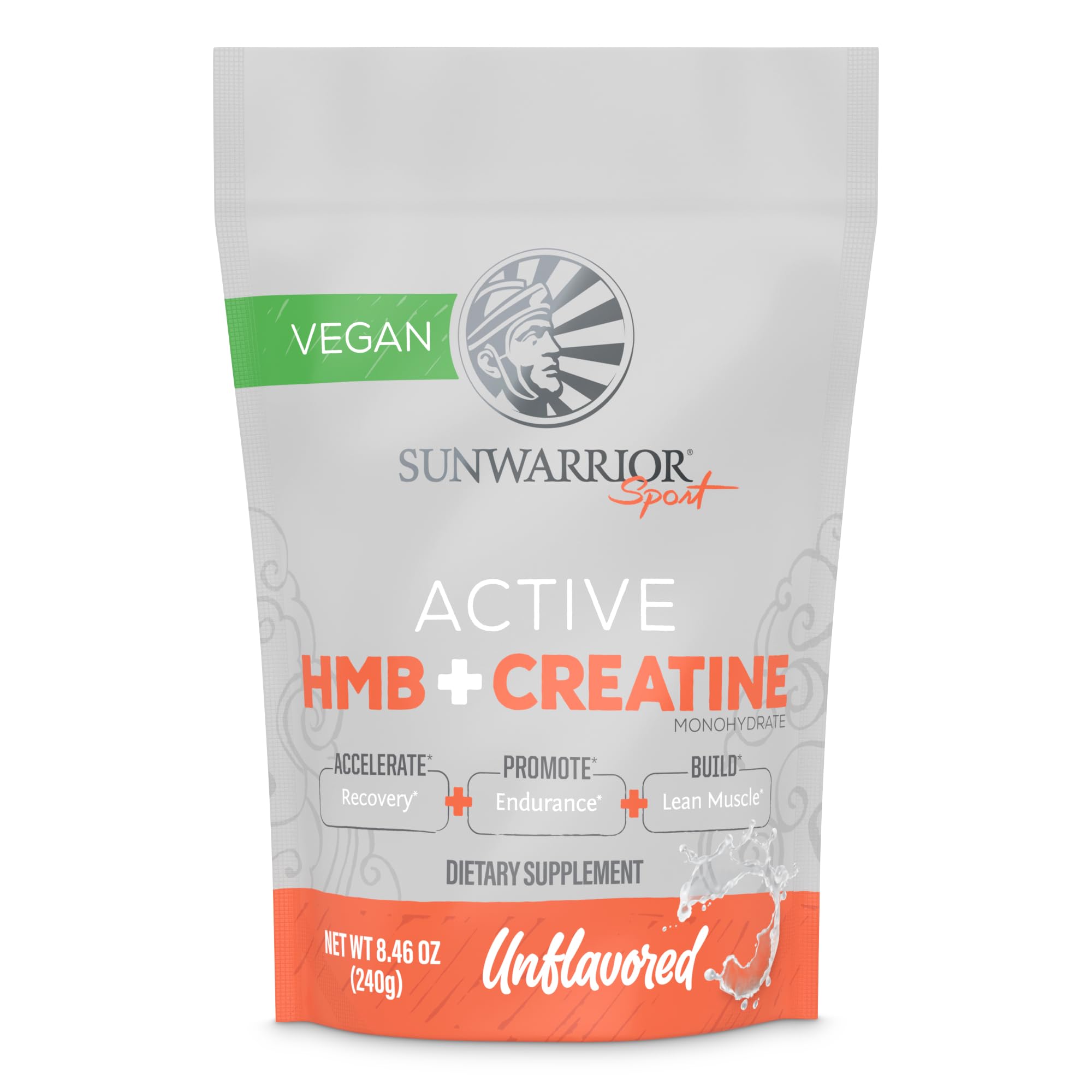 Sunwarrior HMB + Creatine Powder 240g front view