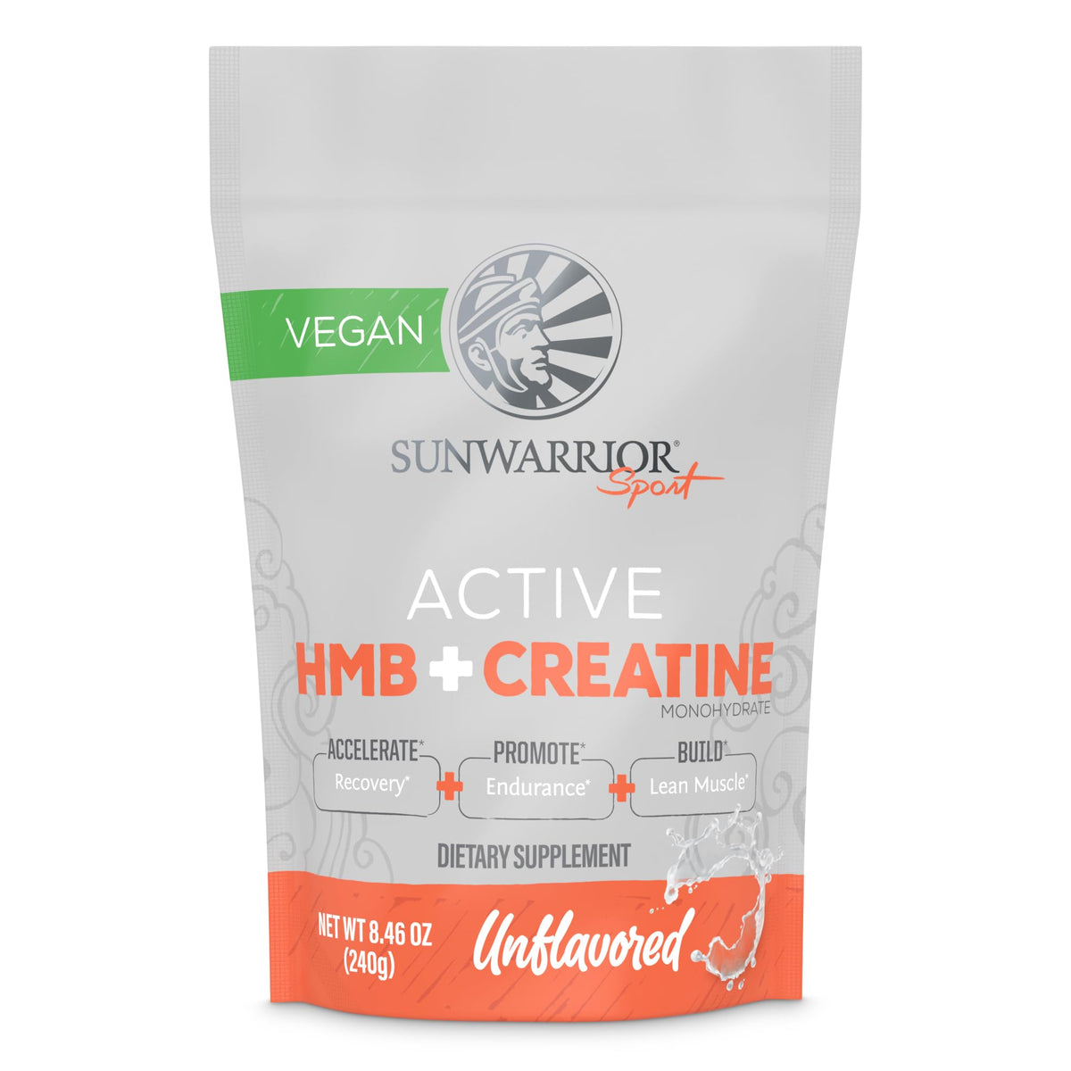 Sunwarrior HMB + Creatine Powder 240g front view