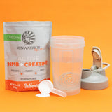 Sunwarrior HMB + Creatine Powder unflavoured powder close-up
