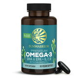 Sunwarrior Omega 3 Oil Vegan Softgel front view