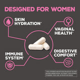Sunwarrior Probiotic for Women 50 Billion CFU side view