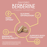 Sunwarrior Shape Berberine nutrition label close-up
