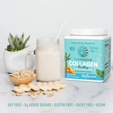 Sunwarrior Vegan Collagen support 500g in a smoothie