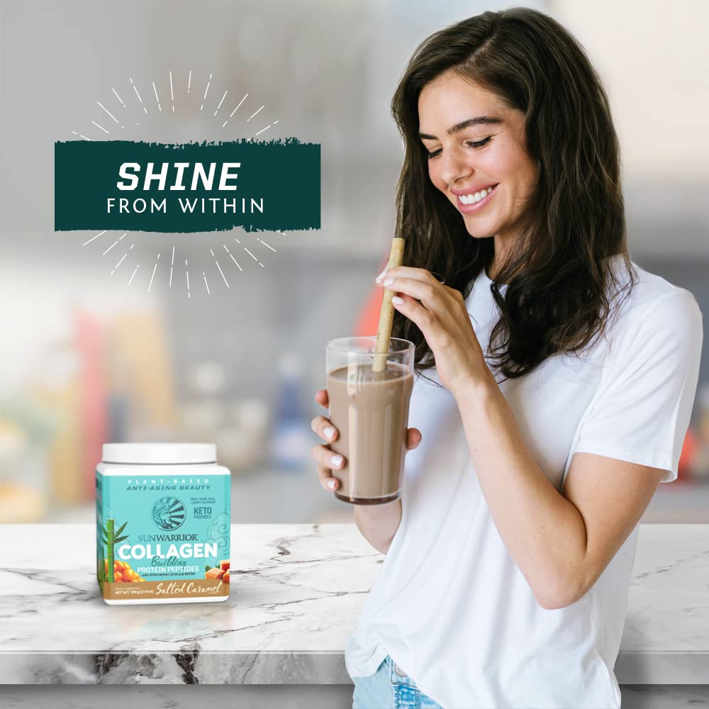 Sunwarrior Vegan Collagen support 500g lifestyle scene