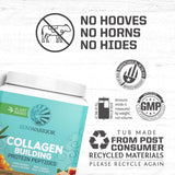Sunwarrior Vegan Collagen support 500g packaging details