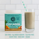 Sunwarrior Vegan Collagen support 500g serving suggestion