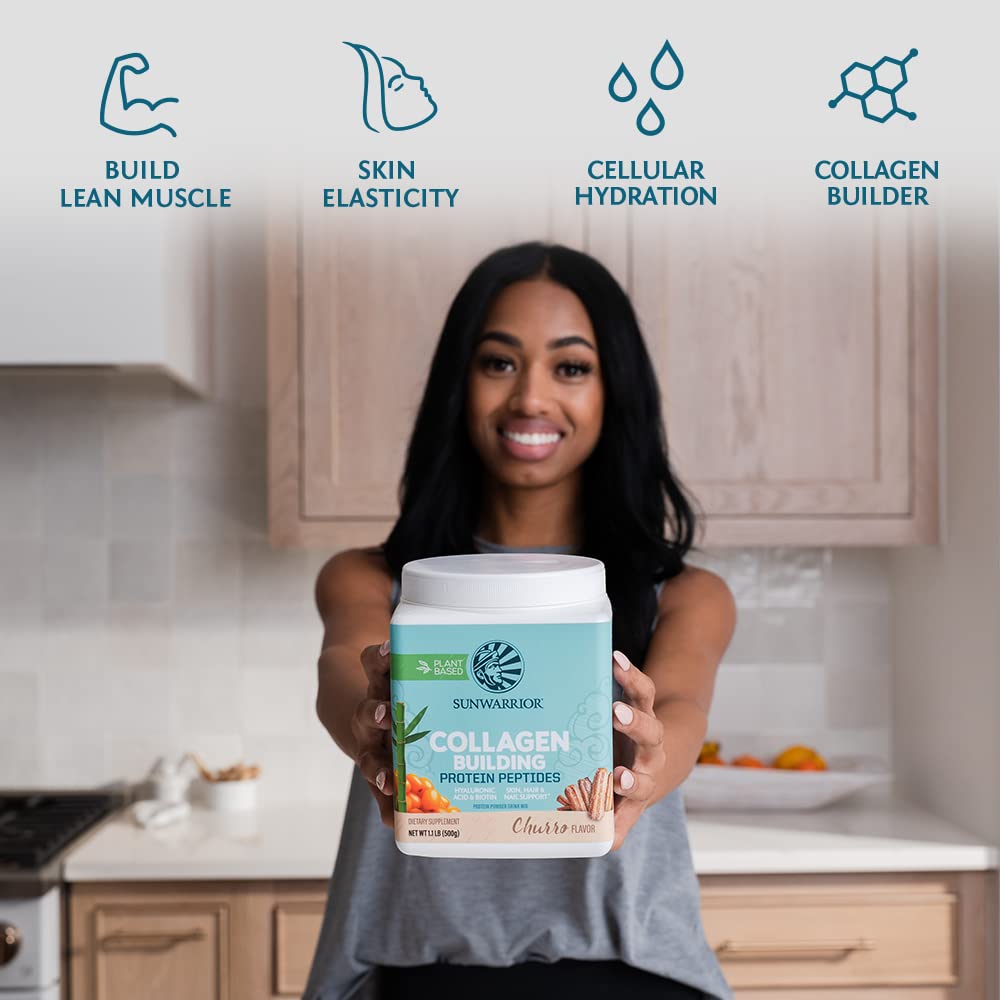 Sunwarrior Vegan Collagen support Powder 500g ingredients list