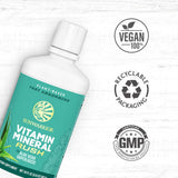 Sunwarrior Vitamin Mineral Rush label close-up
