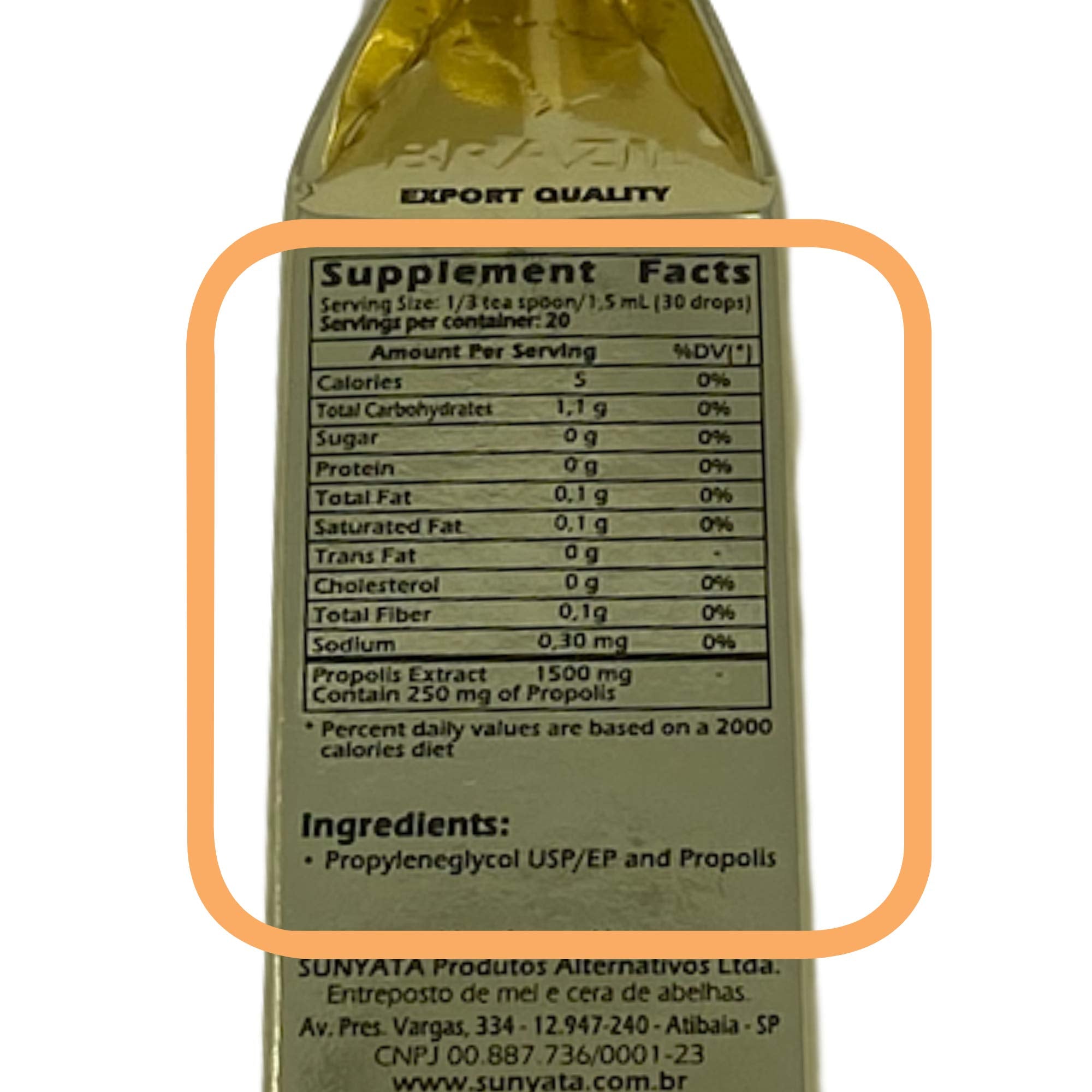 Sunyata Green Bee Propolis 100% Glycolic Extract in natural setting