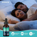 SUOOCH Hemp Oil 200g close-up of the bottle