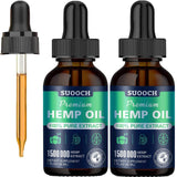 SUOOCH Hemp Oil 200g front view with packaging