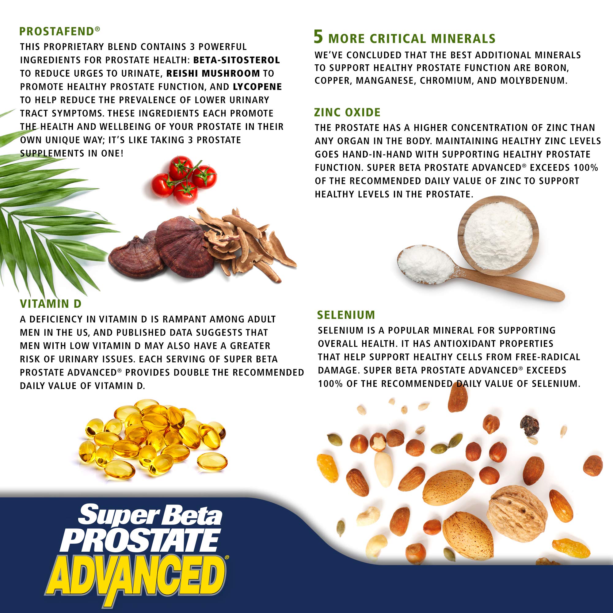 SUPER BETA PROSTATE Advanced chewable tablets with natural berry flavour