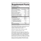 SUPER BETA PROSTATE Advanced Saw Palmetto Supplement on a wooden table