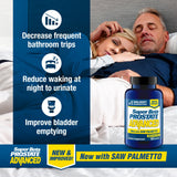 SUPER BETA PROSTATE Advanced Saw Palmetto Supplement side view