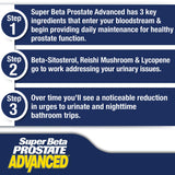 SUPER BETA PROSTATE Advanced Supplement dosage information