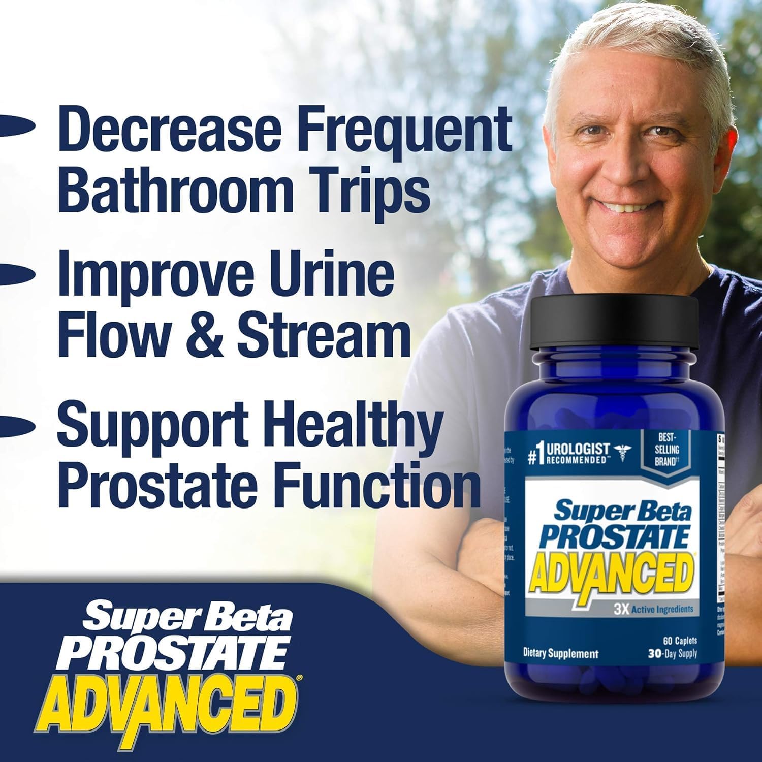 SUPER BETA PROSTATE Advanced Supplement side view