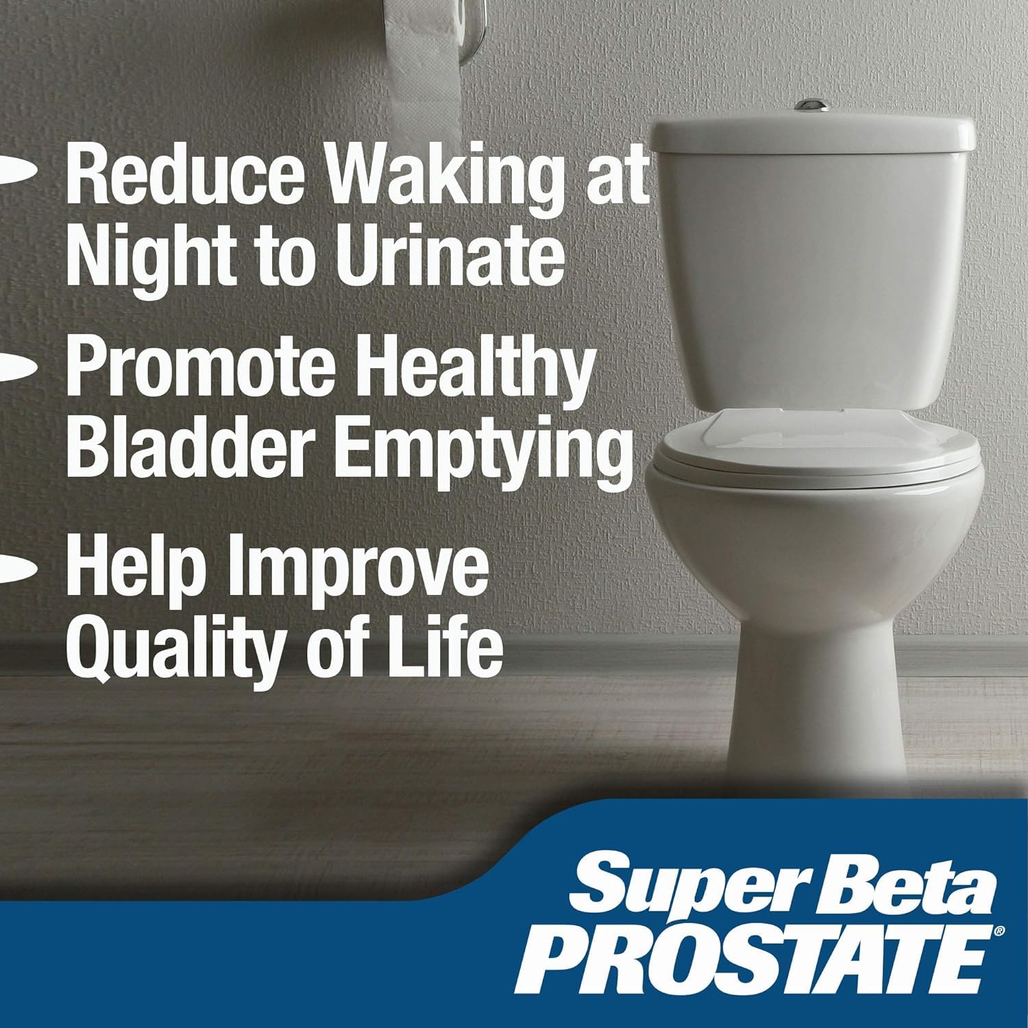 Super Beta Prostate capsules showing size and shape