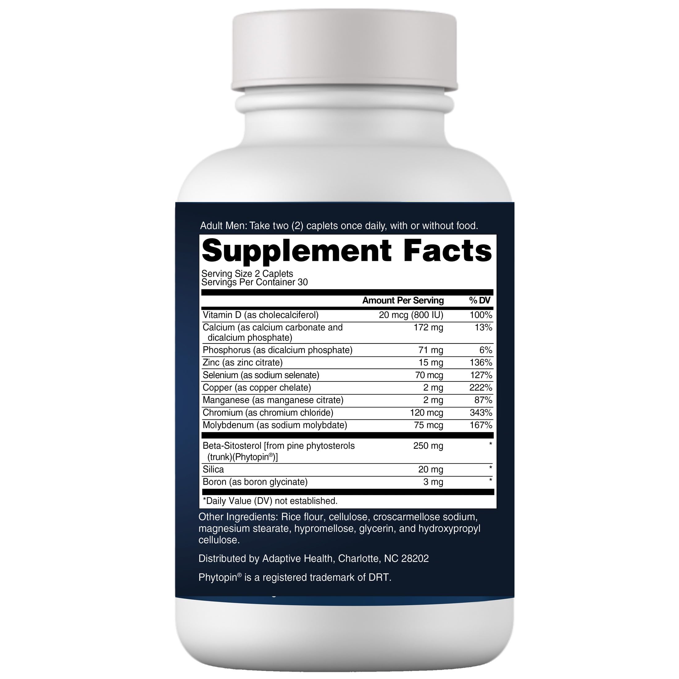SUPER BETA PROSTATE Supplement displayed with measuring spoon
