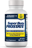 Super Beta Prostate supplement front view with packaging
