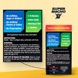Super Macho Multi-Nutrient Supplement close-up of capsule