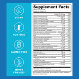 Super Natural Goods Methylated Multivitamin side view of packaging