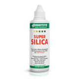 Super Silica Liquid Supplement 4 oz front view with dropper