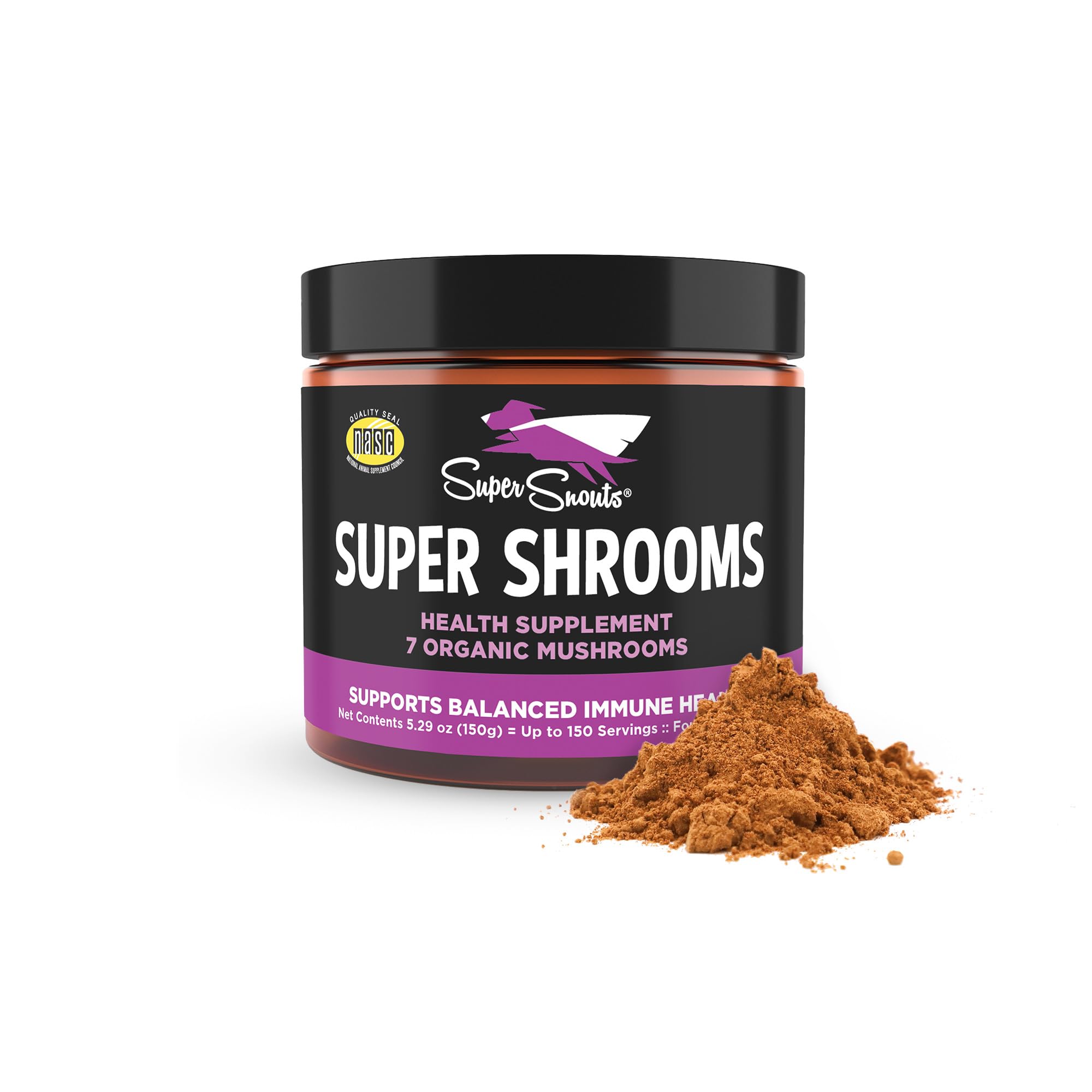 Super Snouts Diggin Your Dog Super Mushroom 250G front view