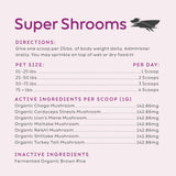 Super Snouts Diggin Your Dog Super Mushroom 250G side view