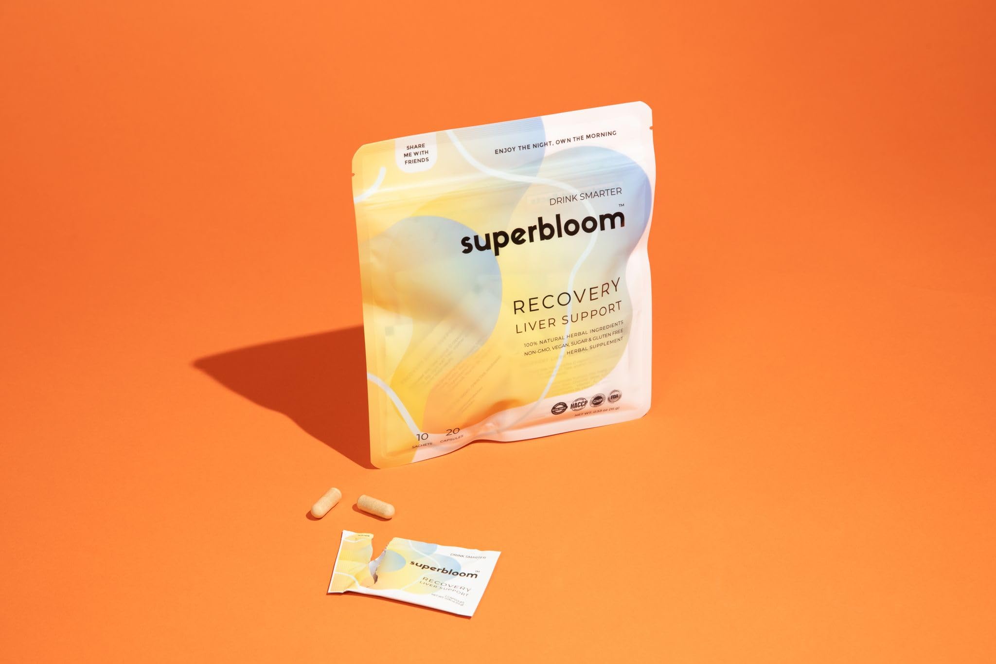 superbloom Milk Thistle supplement packaging with ingredient list