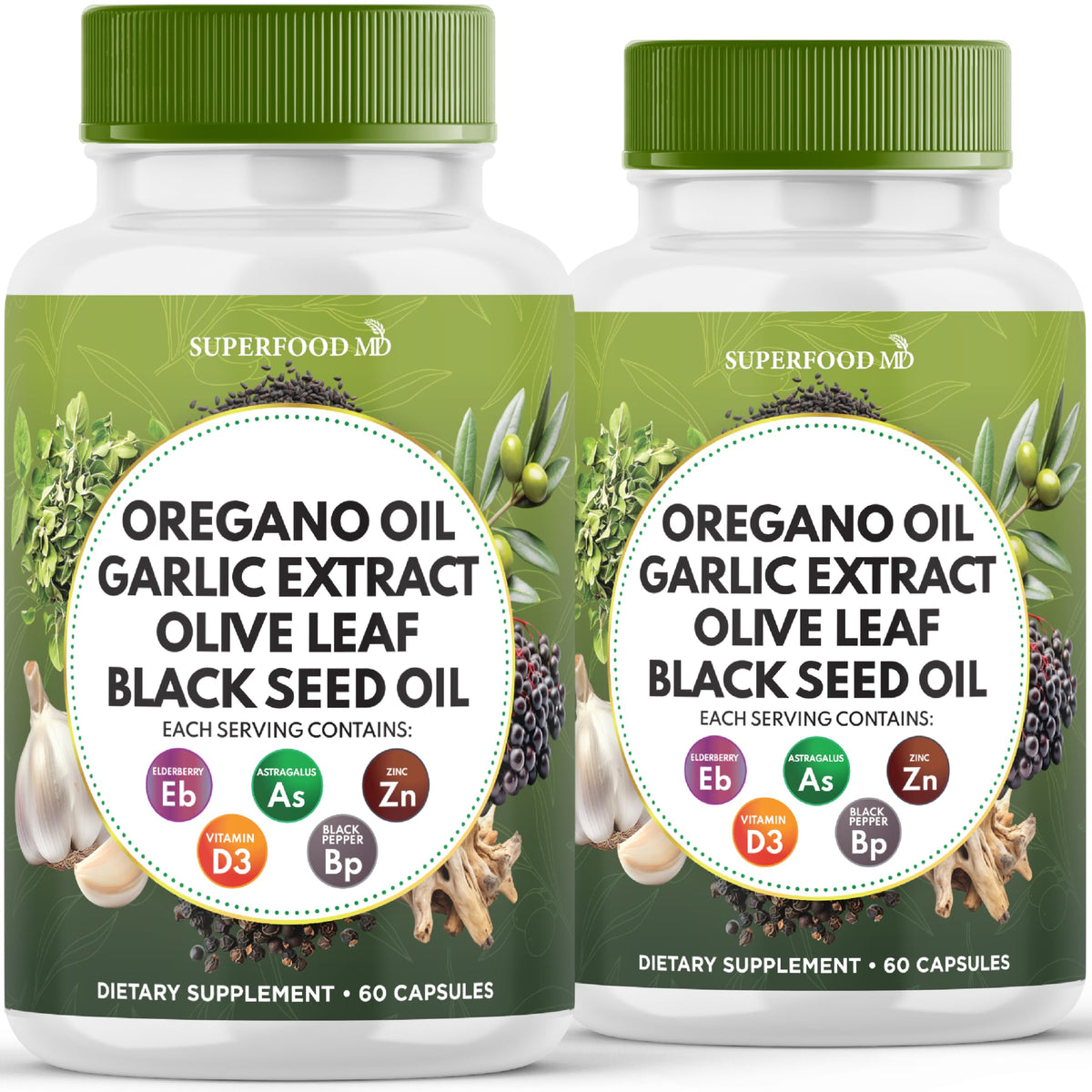 Superfood MD Astragalus Supplement 200g front view