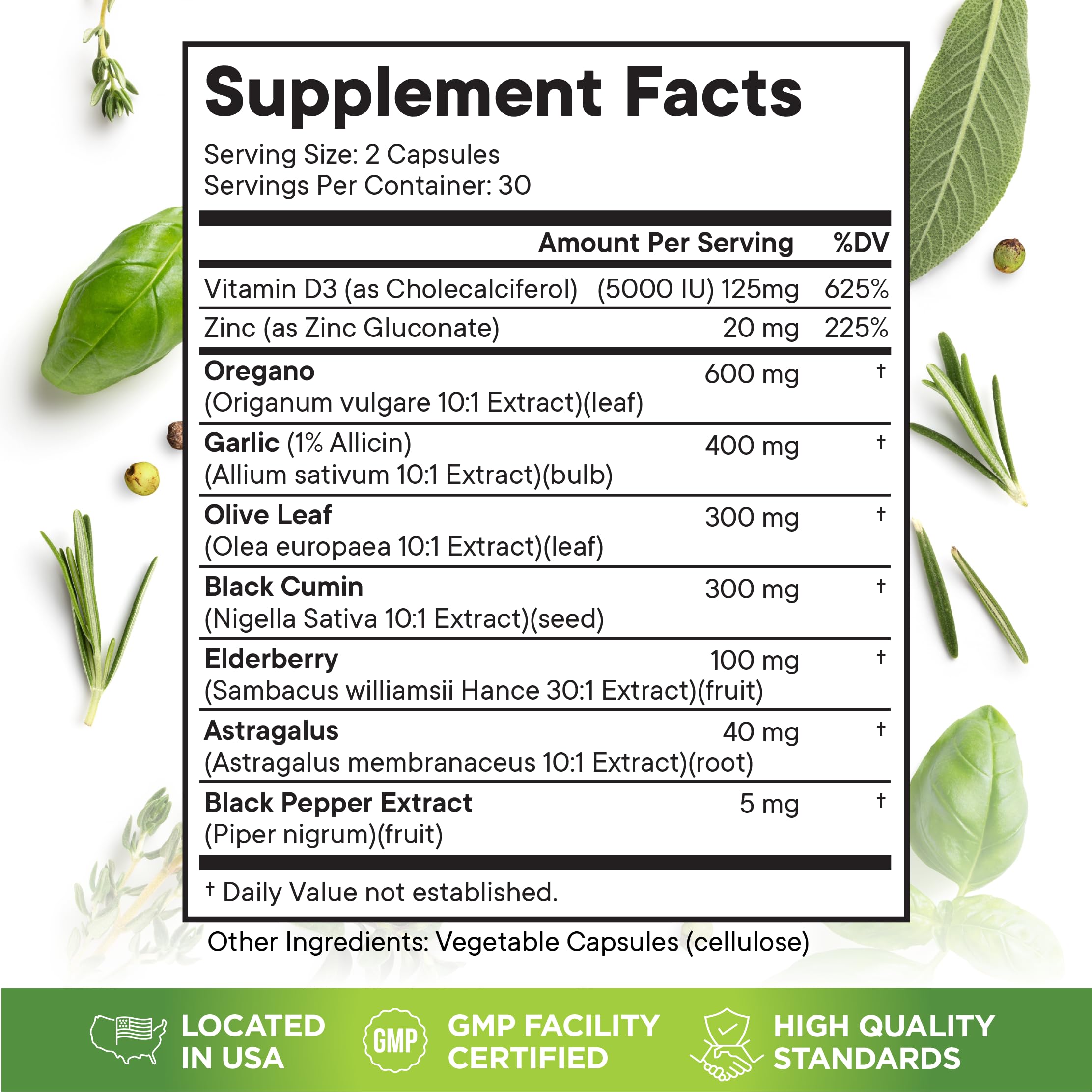 Superfood MD Astragalus Supplement capsules close-up