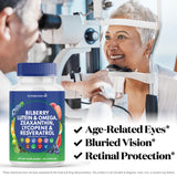 Superfood MD Bilberry Extract Capsules back view with ingredient list