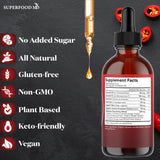 Superfood MD Cayenne Pepper Liquid Drops side view