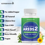 Superfood MD Copper Supplement 227g with accompanying health products