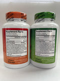 Superfood MD Fruits & Veggies Beta Carotene capsules in a hand