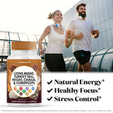 Superfood MD Lions Mane & Marshmallow Root Supplement Capsules bottle with label