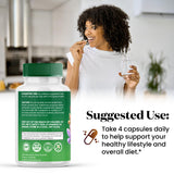 Superfood MD Moringa Turmeric Joint Support Supplement with measuring spoon
