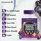 Superfood MD Noni Supplement packaging and nutritional facts