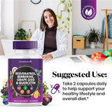 Superfood MD Noni Supplement with capsules on a wooden table