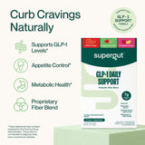 Supergut Flavored GLP-1 support Blood Orange flavour packaging