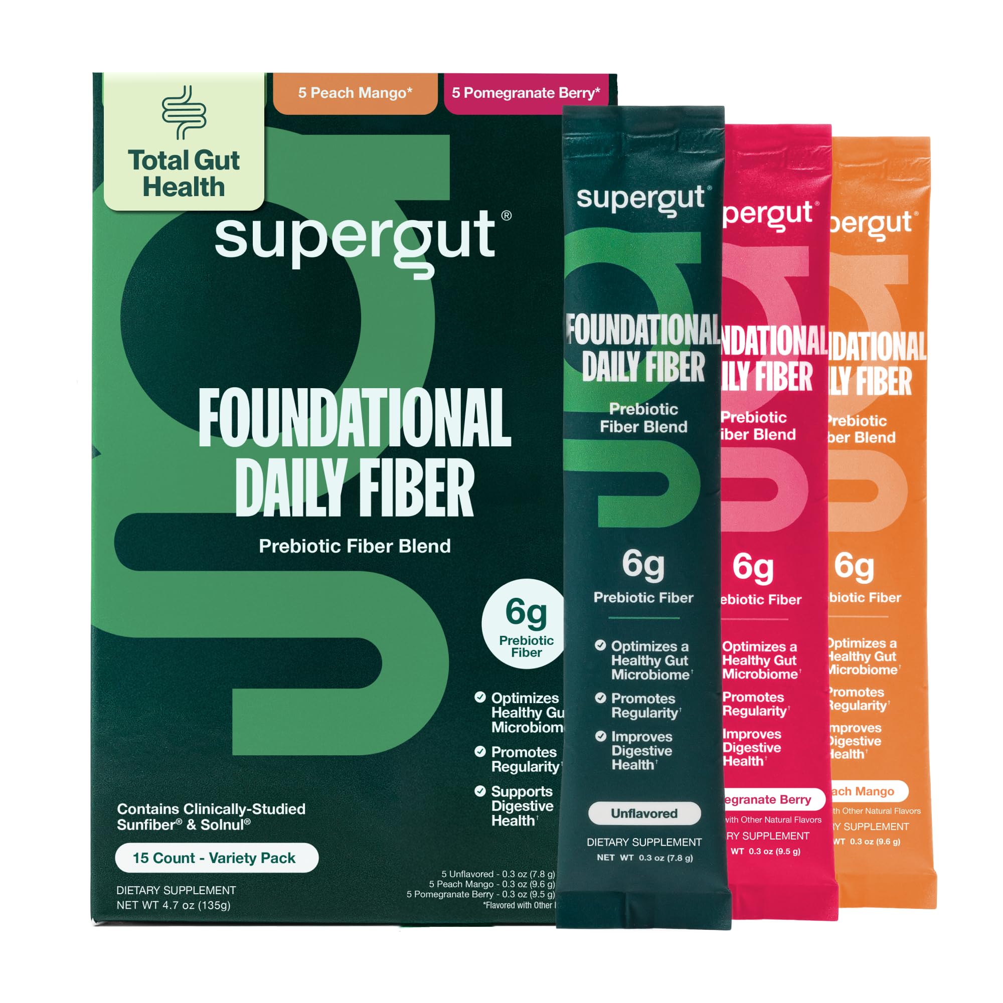 Supergut Foundational Daily Fiber 168g front view
