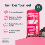 Supergut Foundational Daily Fiber Powder 170g Berry-Bright packaging