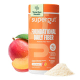 Supergut Foundational Daily Fiber Powder Tropical Peach Mango front view