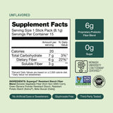 Supergut Prebiotic Fibre Supplement 122g lifestyle image