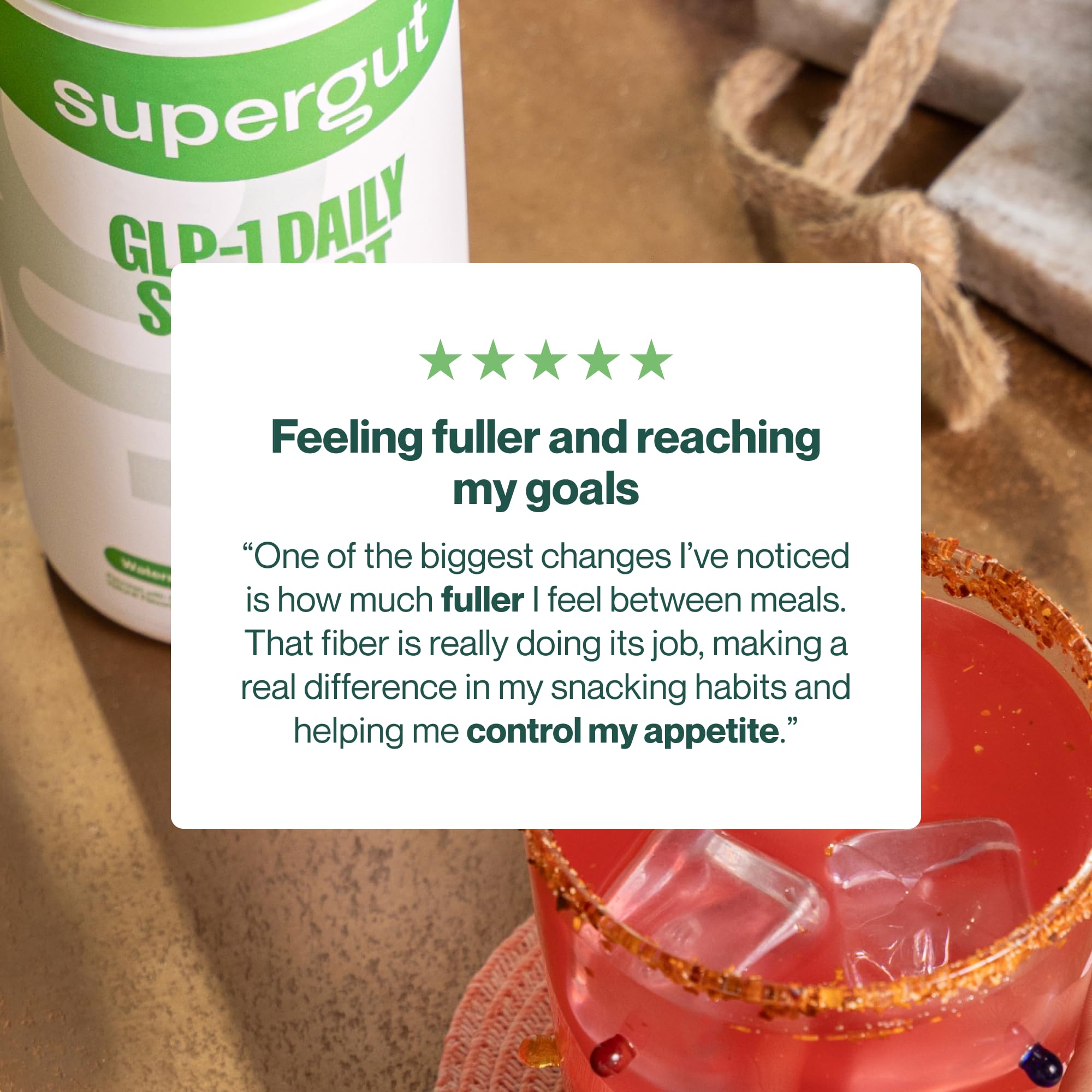 Supergut Watermelon Lime GLP-1 support nutritional information