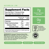 Supergut Watermelon Lime GLP-1 support with fresh watermelon and lime
