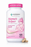 Supermed Research Breast Milk Supply Support Capsules front view