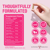 Supermed Research Breast Milk Supply Support Capsules side view