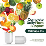 Supermed Research Veggie Harvest supplement in a lifestyle setting
